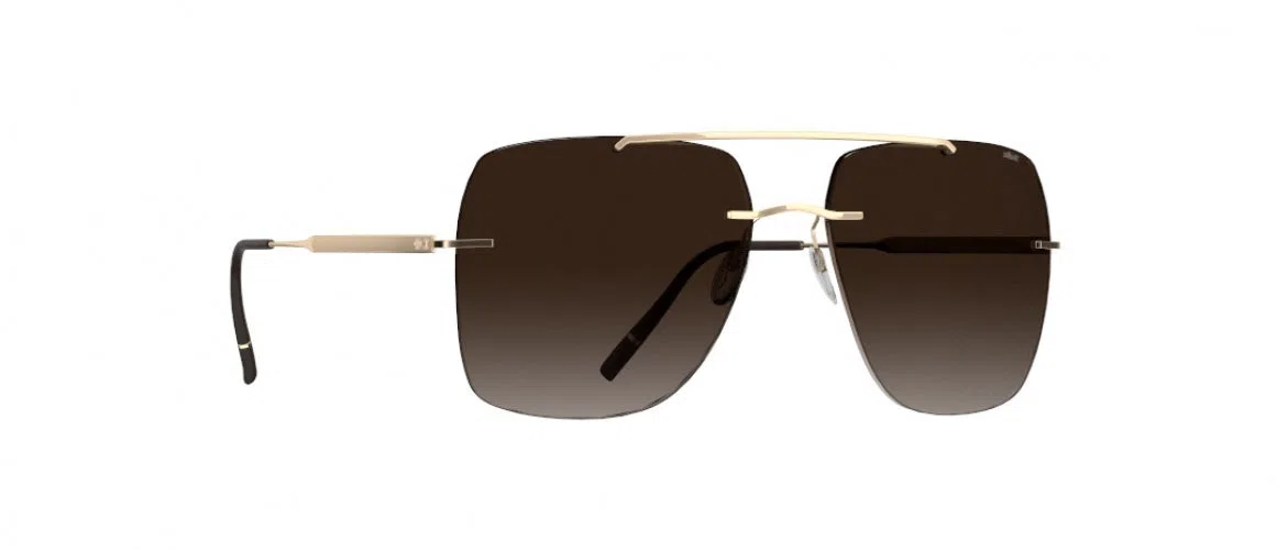 Silhouette Panmure Rimless 8750 Sunglasses - view 17